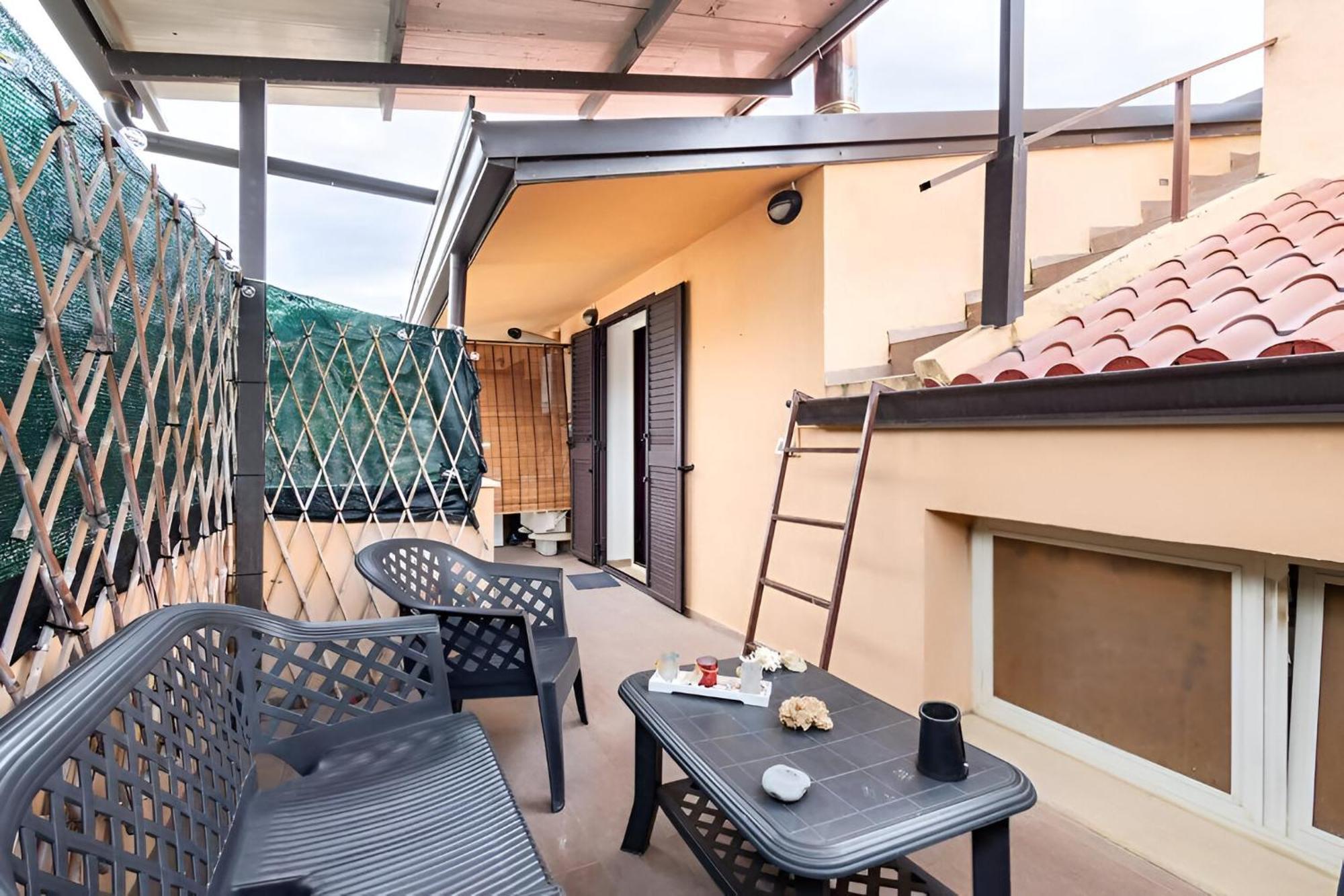 Romantico Monolocale Veranda Privata Vista Mare Reggio di Calabria Exteriér fotografie